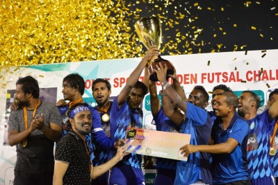 ފޭދޫ ބަލިކޮށް ގޯލްޑެން ފުޓްސަލް ޗެލެންޖުގެ ޗެމްޕިއަންކަން ހެންވޭރު ހޯދައިފި