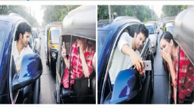 ވަރުންގެ ޓްރެފިކް ސެލްފީ މުމްބާއީ ފުލުހުންނަށް ކަމަކު ނުދިޔަ!