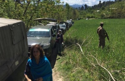 އިންޑިއާ އިން ހަމަލާ ދިން ތަން ނޫސްވެރިންނަށް ދައްކާލައިފި