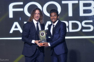 އަހަރުގެ އެންމެ އުންމީދީ ކުޅުންތެރިޔާގެ އެވޯޑް ދާދު އަށް