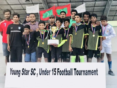 ދ. މީދޫގައި ކުދިންނަށް ހާއްސަކޮށްގެން ފުޓްބޯޅަ މުބާރާތެއް ބާއްވައިފި