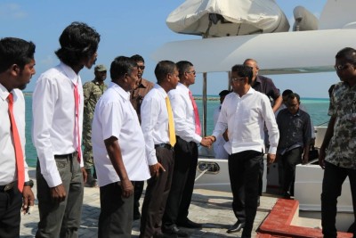 އުތުރަށް ކުރެއްވި ދަތުރުފުޅަށް ފަހު ރައީސް މާލެ ވަޑައިގެންފި