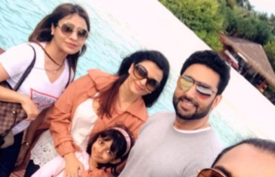 އައިޝްވާރިޔާ ރާއީގެ ދެމަފިރިން ނިޔަމަ ރިސޯޓްގައި