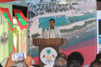 ސައުދީ ސަރުކާރުގެ އެހީގައި މާޅެންދޫގައި އިމާރާތްކުރި މިސްކިތް ރަސްމީކޮށް ހުޅުވައިފި