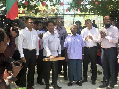 ހެނބަދޫ ނަރުދަމާގެ މަސައްކަތް ރައީސް ފައްޓަވައިދެއްވައިފި