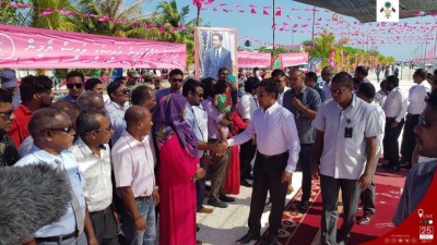 ހިންނަވަރުގައި ފެނުގެ ހިދުމަތް ރަސްމީކޮށް އިފްތިތާހުކޮށްދެއްވައިފި