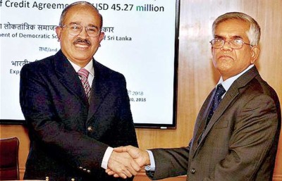 ސްރީލަންކާގެ ބަނދަރެއް ހަދަން އިންޑިއާ އިން 45 މިލިޔަން ޑޮލަރުގެ އެހީދޭން އެއްބަސްވެއްޖެ