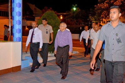 ރައީސް މައުމޫނު ދިރިއުޅުއްވާ ގޭގެ ސެކިއުރިޓީ ވަރުގަދަކޮށްފި
