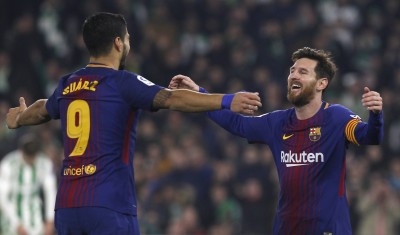 މެސީއާއި ސުއަރޭޒްގެ ގޯލްތަކުން ބާސާއަށް މޮޅެއް