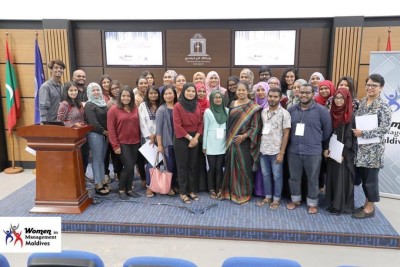 ވިމް އިން ބޭއްވި އިތުބާރުހުރި ލީޑަރަކަށް ވުމާ ބެހޭ ވޯކްޝޮޕް ވަރަށް ކާމިޔާބު