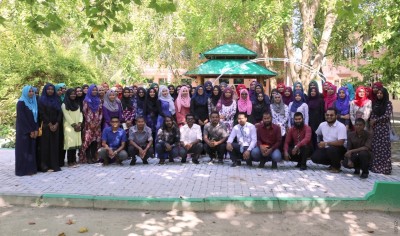 އެމްއެންޔޫއެސްޔޫއިން ކުޅުދުއްފުށީ ކެމްޕަހުގައި ކިޔަވާ ދަރިވަރުންނާ ބައްދަލުކޮށްފި