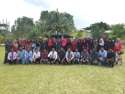އެމްއެންޔޫއެސްޔޫއިން ތިނަދޫ ކެމްޕަހުގައި ކިޔަވާ ދަރިވަރުންނާ ބައްދަލުކޮށްފި