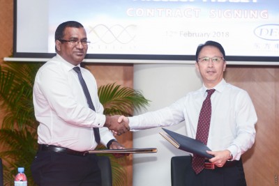 ބްރިޖު މެދުވެރިކޮށް ހައި ވޮލްޓޭޖު ކޭބަލް އެޅުމަށް ޗައިނާގެ ޑޮންފެންގާ ހަވާލުކޮށްފި