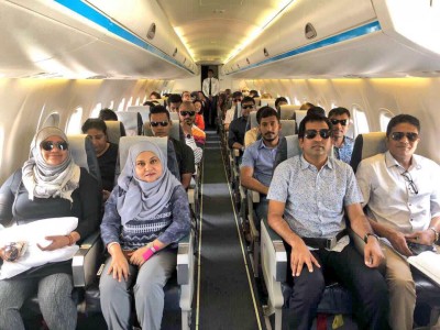 ޕީޕީއެމްގެ ހާއްސަ ރެލީއަކަށް މެޑަމް ފާތުން އައްޑޫއަށް