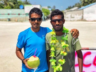 ނެއްލައިދޫގެ ކޯޗަކަށް ރާއްޖޭގެ "ގޯލްޑް ކެޕްޓަން"