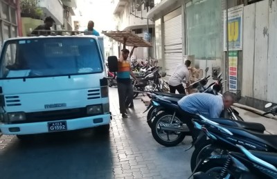 މާލޭގެ ހަ މަގަކުން 85 ޕެލެޓް ނަގައިފި