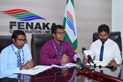 އަގުހެޔޮ ކަރަންޓު ބިލް ލިބޭނީ އޭޕްރިލްއިން ފެށިގެން: ފެނަކަ