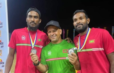 ކޮމަންވެލްތު ގޭމްސް ބީޗް ވޮލީ ކޮލިފައިންގައި ރާއްޖެ އަށް ދެވަނަ