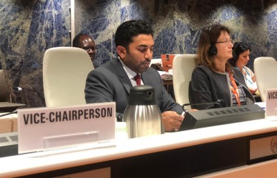 ވޯލްޑް ހެލްތު އެސެމްބްލީގެ ވައިސް ޗެއާއަކަށް އަމީން