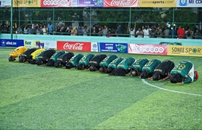 ސޮނީ ސްޕޯޓްސް ގޯލްޑަން ފުޓްސަލް ޗެލެންޖް: ފުޓްސަލްގެ ރަސްކަން ތިމަރަފުށިން ދިފާއުކޮށްފި