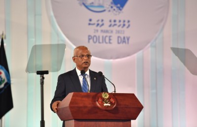 ތިން އަހަރުން ފުލުހުންގެ ހިދުމަތަށް ހެޔޮ ބަދަލެއް ގެނެވިއްޖެ: ރައީސް