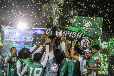 މޯލްޑިވިއަން ބަލިކޮށް، ޓީސީއެލްއިން ޗެމްޕިއަންކަން ހޯދައިފި