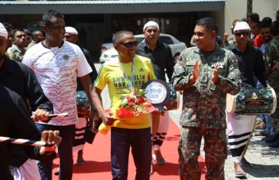 ނަސްރު 80 ވަނަ މެރަތަން އަށް، މެޑަލް ހަދިޔާކުރާނީ ޑިފެންސް މިނިސްޓަރު މާރިޔާ އަށް!