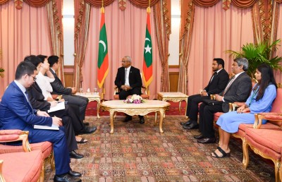 ޗައިނާއާ އެކު ބޭނުންވަނީ މަޝްވަރާ