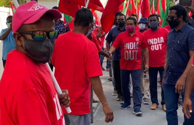 ޔާމީން "އިންޑިއާ އައުޓް" ކެމްޕޭން ކާމިޔާބު ކުރައްވައިފި: އާދަމް ޝަރީފް