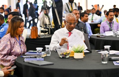 އުކުޅަހަށް ގެނައި ބަރުކަމަށް ހައްލު ހޯދައި ރަށްތައް ފައްކާކުރެވޭނެ: ރައީސް