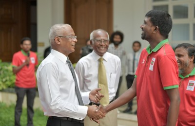 ސަޕޯޓަރުންގެ އުންމީދުތައް މަތިވެއްޖެ، ބޭނުންވަނީ މެޑަލް: ރައީސް