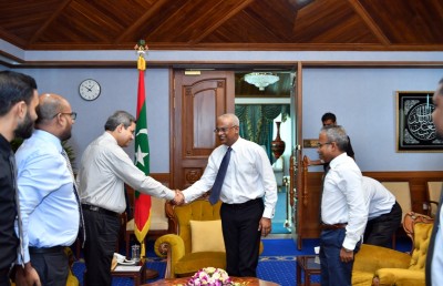 ބާ ކައުންސިލްގެ މެމްބަރުންނާ ރައީސް ބައްދަލުކުރައްވައިފި