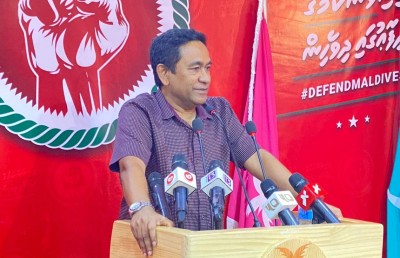 އިގްތިސޯދާ ގުޅިގެން ރައީސް ދެއްކެވި ވާހަކަފުޅަށް ޔާމީން ރައްދު ދެއްވައިފި