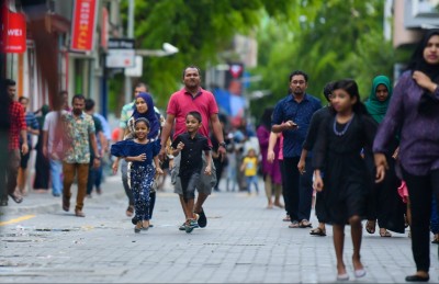 ބޮޑު އީދު ދުވަހު ހަވީރު މާލޭގައި ވެހިކަލް ދުއްވުން މަނާކޮށްފި