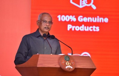 ޑިޖިޓަލް ޖަޒީރާ ރާއްޖެ އަށް ދެވޭނީ އިންޓަނެޓް އަގުހެޔޮވެގެން: ރައީސް