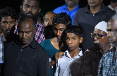 ބިރުވެރި، ހިތްދަތި ވަގުތު ހަނިމާދޫން ދެއްކި ނަމޫނާ