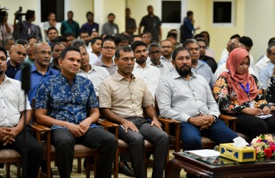 ނަޝީދު ގޯލް ޖައްސަވަނީ ބައިކޮޅަށް، ސަރުކާރު ގޯސްކަން ދައްކަން ބަޔަކު އެބަ އުޅޭ: ގާސިމް