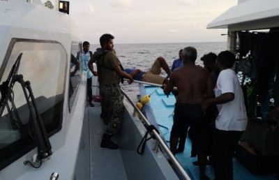 ސިފައިން އެހީތެރިވި މަސްވެރިޔާގެ ހާލު ރަނގަޅު