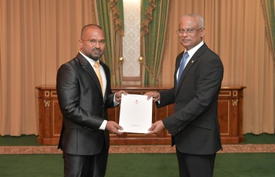 ތައިލެންޑްގެ ސަފީރަކަށް ޖިނާހު އައްޔަން ކުރައްވައިފި