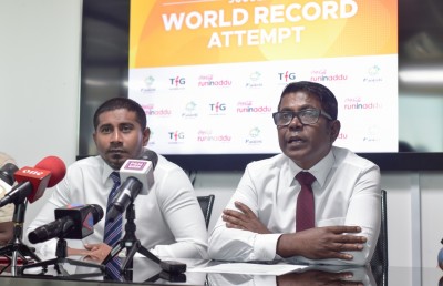 ރާއްޖެ އިސްތިހާރުކުރަން ޖަގްލް ކުރަމުން ދުވުމުގެ ރެކޯޑެއް މުގުރާލަނީ