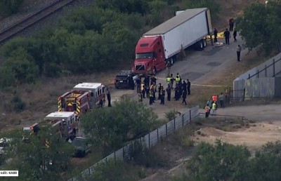 އެމެރިކާއަށް ވަގަށް އެތެރެވި ބަޔަކު ލޮރީ ތެރޭގައި މަރުވެއްޖެ