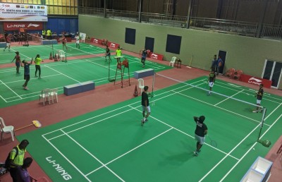 ބޭރުގެ މުބާރާތާ އެކު އައްޑޫ ބެޑްމިންޓަން ކޯޓް ބޭނުންކުރަން ފަށައިފި