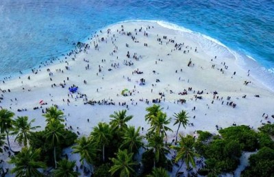 ރީތި، އުފާވެރި މަންޒަރެއް: ފުވައްމުލަކު ތުނޑި އާދަޔާ ހިލާފަށް ބޮޑުވެފައި!