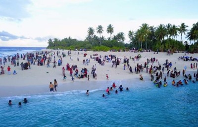 ރީތި، އުފާވެރި މަންޒަރެއް: ފުވައްމުލަކު ތުނޑި އާދަޔާ ހިލާފަށް ބޮޑުވެފައި!