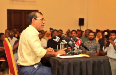 އެމްޑީޕީ އަކީ ލާދީނީ ބައެއް ނޫން: ނަޝީދު