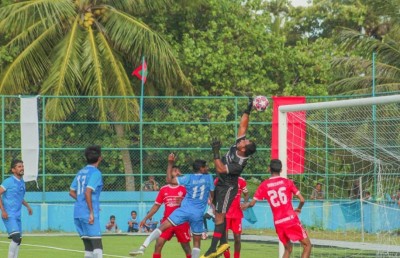 ނޯތު ލީގު/ ދެވަނަ ޑިވިޝަން: ރ. އަތޮޅުގެ ފަހު މެޗު އެއްވަރު، އެއްވަނަ އުނގޫފާރަށް