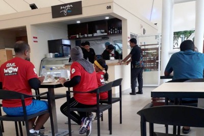 އާ ހާބަރު ފުޑް ކޯޓުގައި ފުރަތަމަ ކެފޭ ހުޅުވައި ހިދުމަތް ދޭން ފަށައިފި