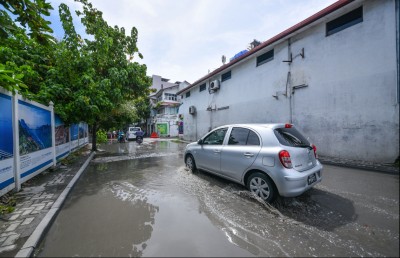 އަމީނީމަގުގައި ތާރުއަޅާތީ، އެ މަގުގެ ބައެއް ބަންދުކޮށްފި