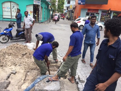 މައި ފެން ހޮޅިއަށް ގެންލުންތަކެއް ވުމުން ބައެއް ސަރަހައްދުތަކުން ފެން ކެނޑިދާނެ: އެމްޑަބްލިއުއެސްސީ