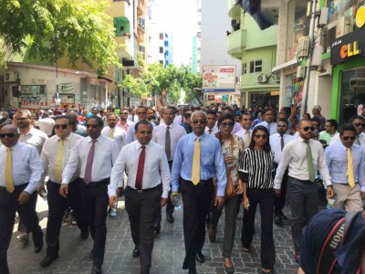 އިދިކޮޅު މެމްބަރުން މަޖިލީހަށް ހާޒިރުވި ކަމަށް ހާޒިރީން ދައްކައިފި